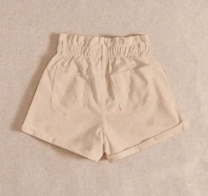 Short taille haute beige Shein taille L neuf - photo numéro 6