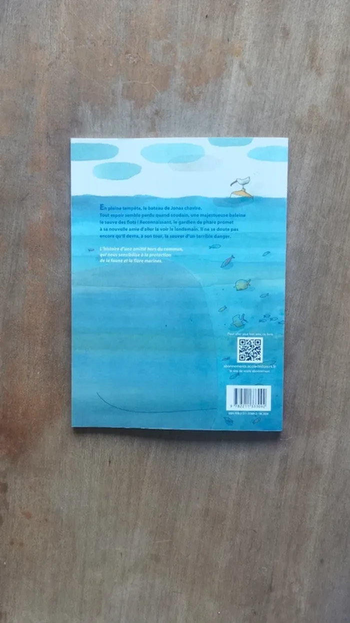 🌼💙 Je t’aime bleue École des Loisirs Album jeunesse grand format souple 3/6 ans 🐳 - photo numéro 2