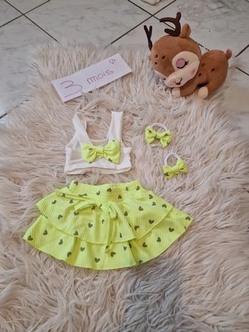 Ensemble avec barettes