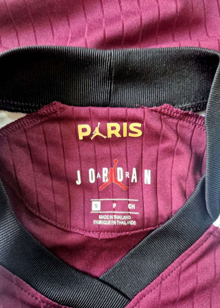 Tee-shirt / maillot football , Paris / PSG , Jordan , taille S , mixte - photo numéro 9