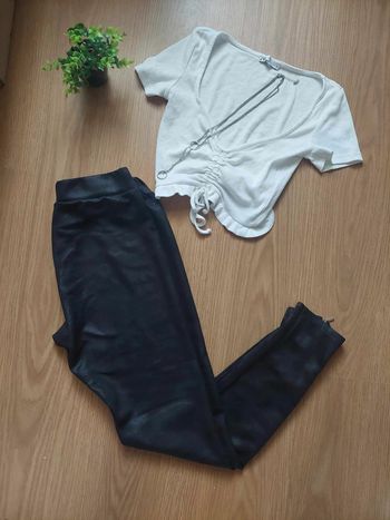 Legging noir motif animal T.2 BE 🐾