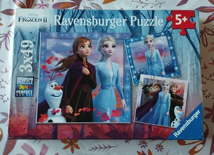 Puzzle Reine des neiges 5 ans et plus