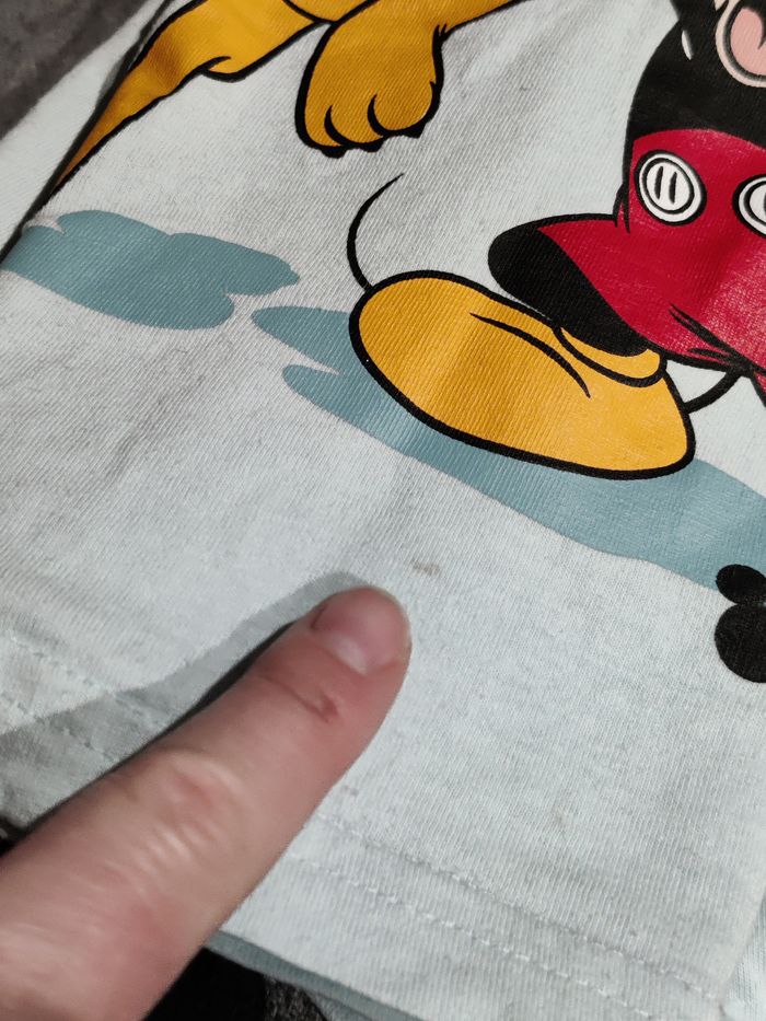 Lot de 3 pyjamas coton Mickey Disney Taille 3-4 ans - photo numéro 9