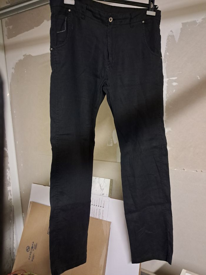 Pantalon noir pour homme