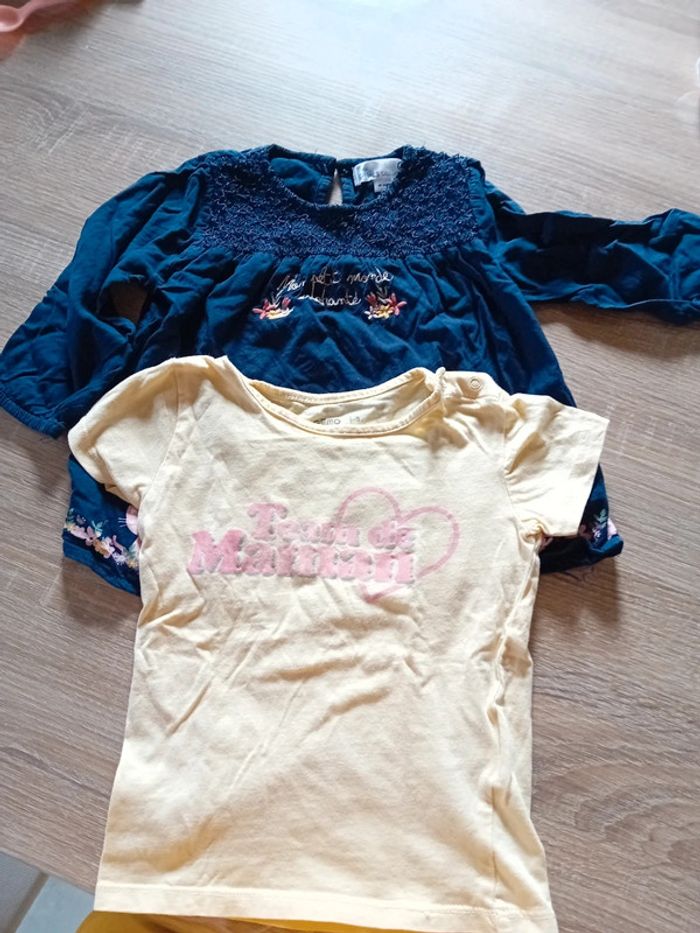 Tunique + t shirt