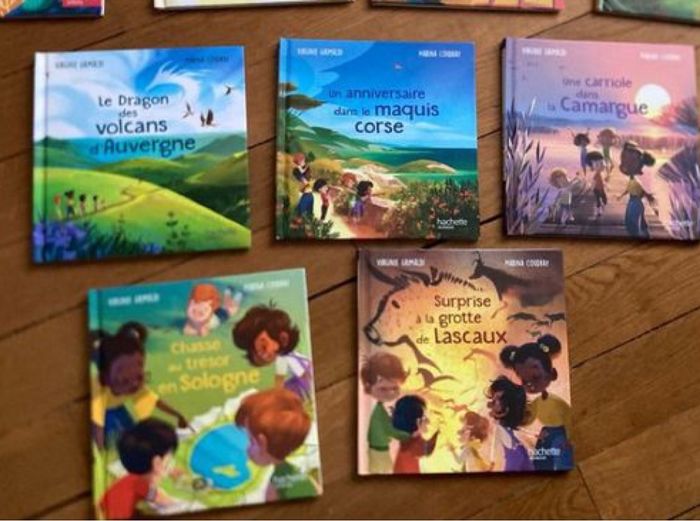 Lot de livres animaux et découverte de la France