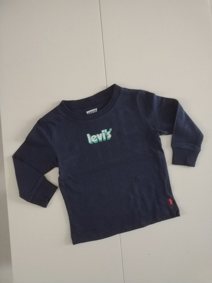 Tee shirt Levis bébé garçon 12 mois - photo numéro 2