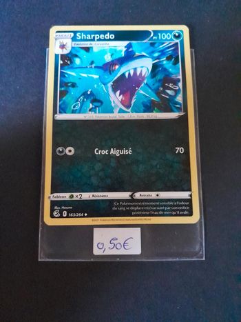Carte Pokémon Sharpedo 163/264