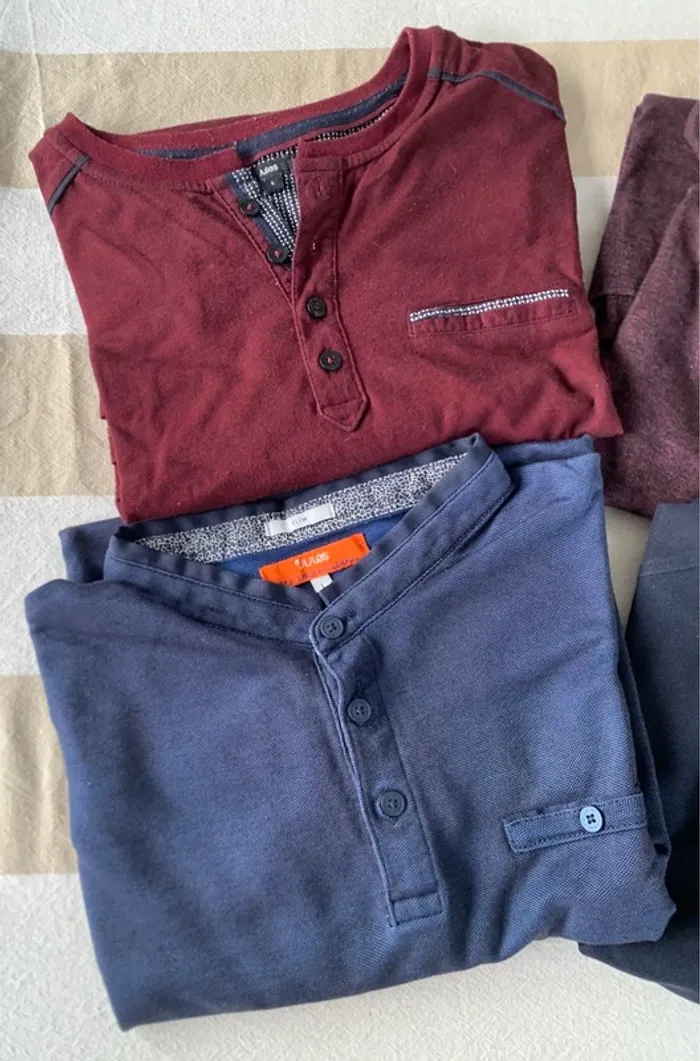 Lot de polos Jules taille L - photo numéro 2