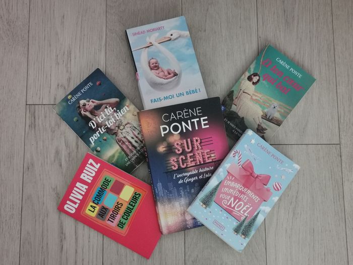 Carene Ponte : Sur scène, D'ici là porte toi bien, Et ton coeur qui bat, Embarquements immédiats pour Noël , etc..