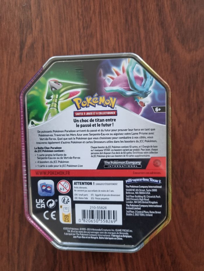 Pokebox Pokemon vert de fer ex - photo numéro 3