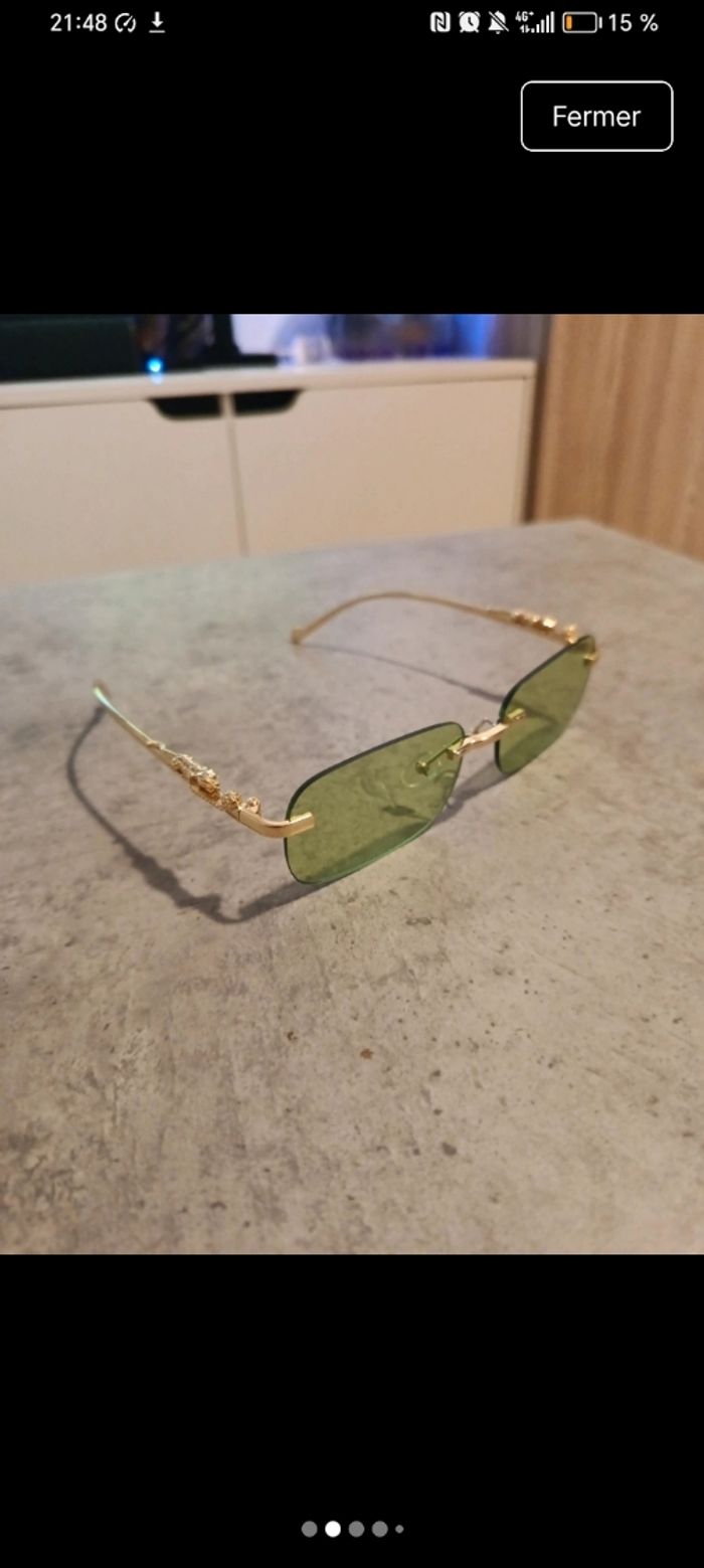 lunettes style cartier neuf - photo numéro 2