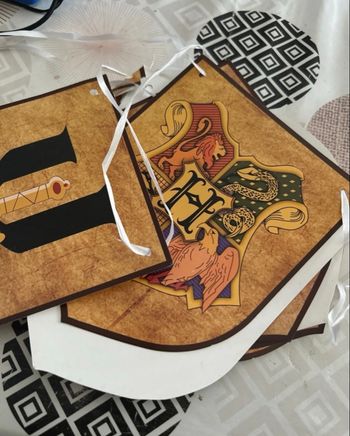 Banderoles anniversaire Harry Potter 