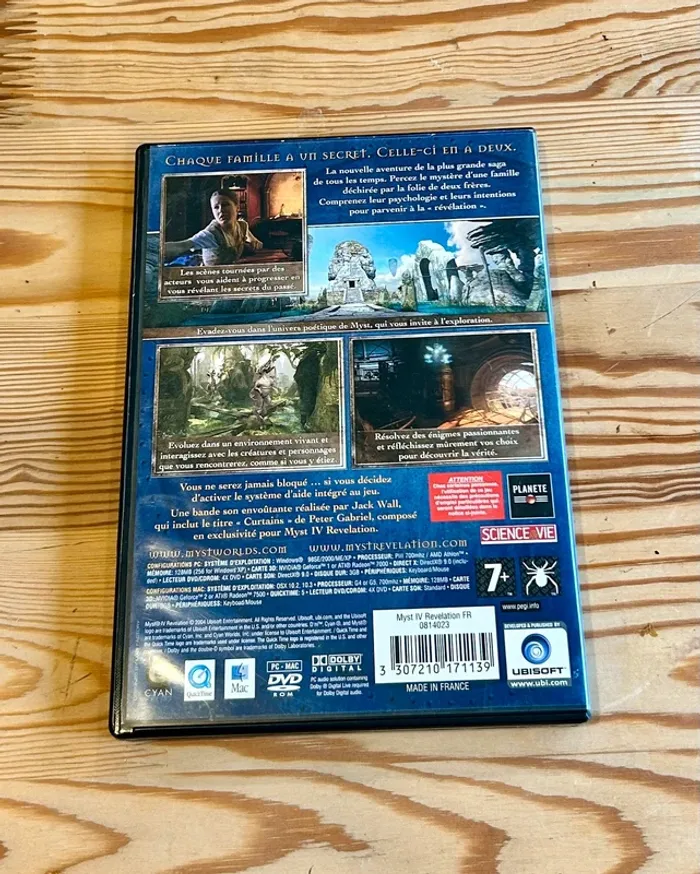 Jeu PC Myst IV Révélation - photo numéro 2