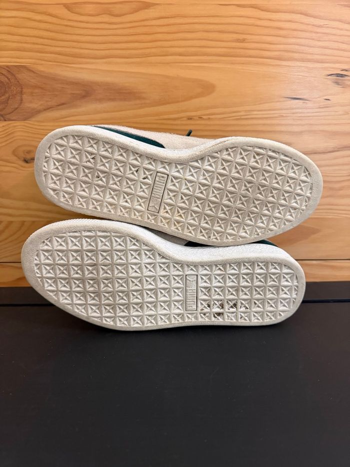 Baskets puma vertes - photo numéro 3