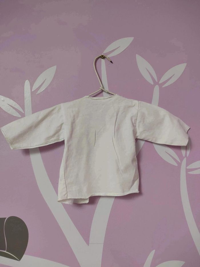 Gilet fin cache coeur 1 mois - photo numéro 2