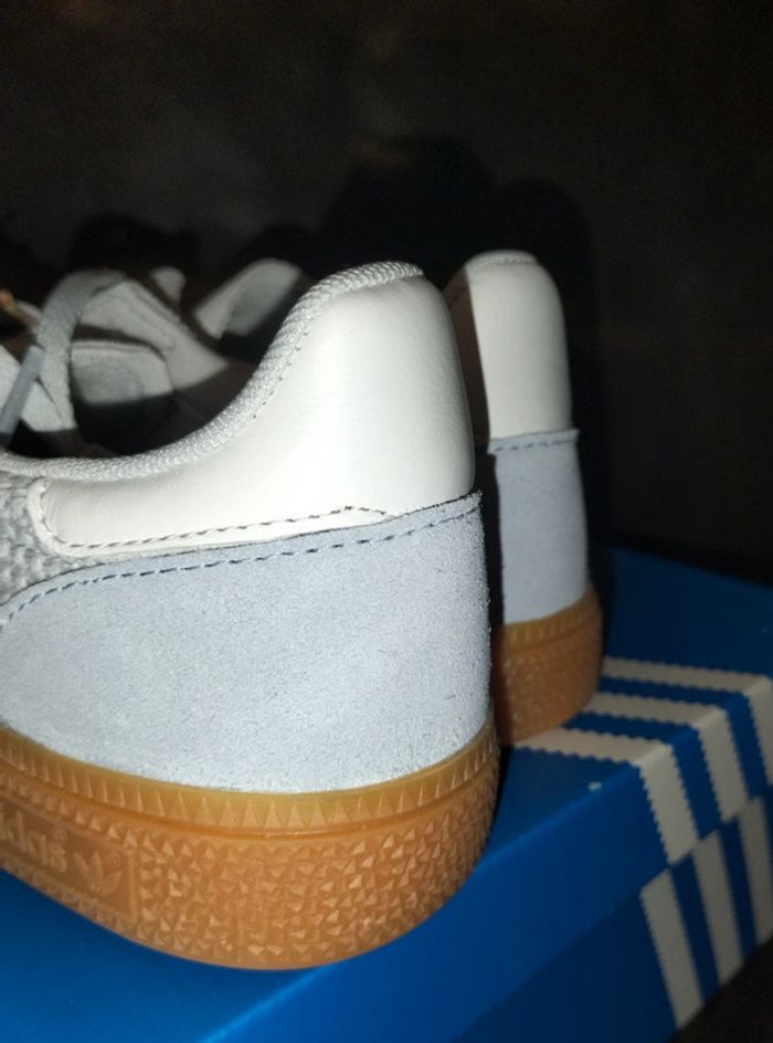 Baskets Adidas Spezial bimatières - bleu clair - photo numéro 12