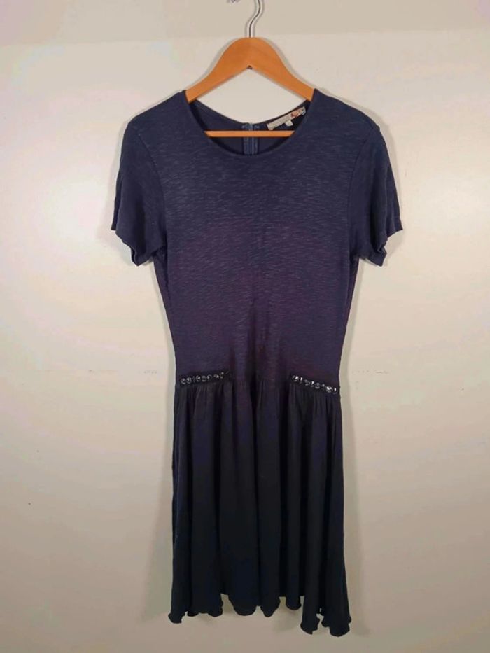 C7 robe marine La fée maraboutée T3