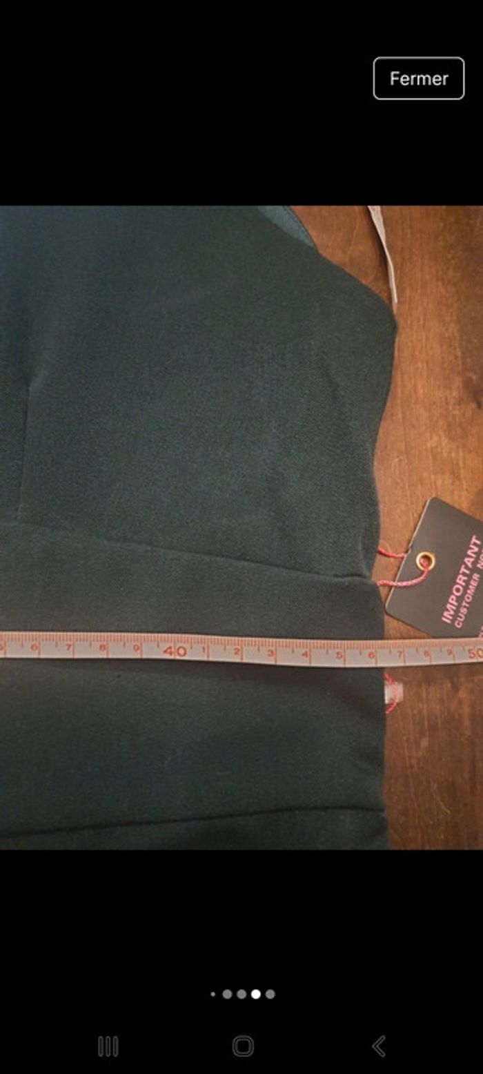 Robe de ceremoniem verte Jolie Moi Eur 44 neuve - photo numéro 16