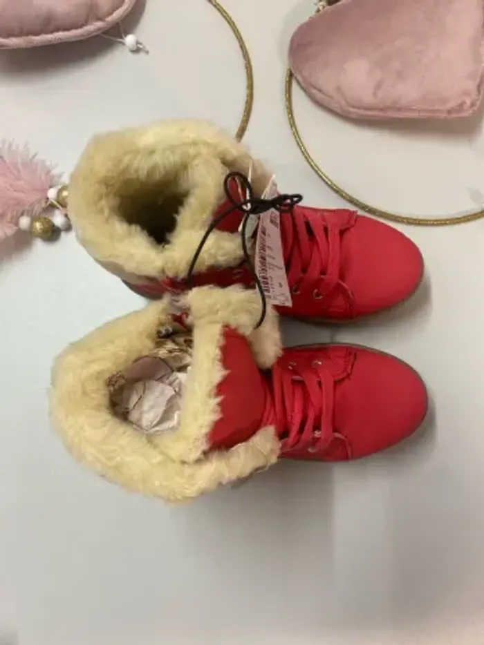 Bottines fille - neuf - fourrée - Defacto - Taille 29 - photo numéro 2