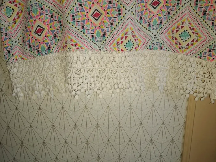 Débardeur fluide coloré femme comme neuf dentelle tbe FB Sister S - photo numéro 4