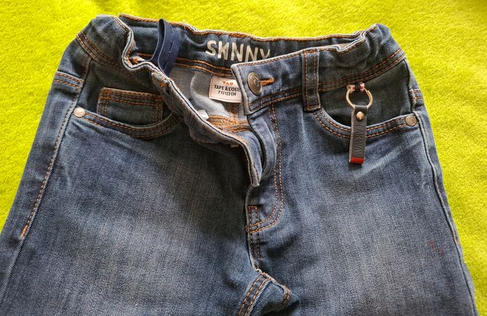Jean bleu skinny - 7 ans - Tape à l'œil - photo numéro 3