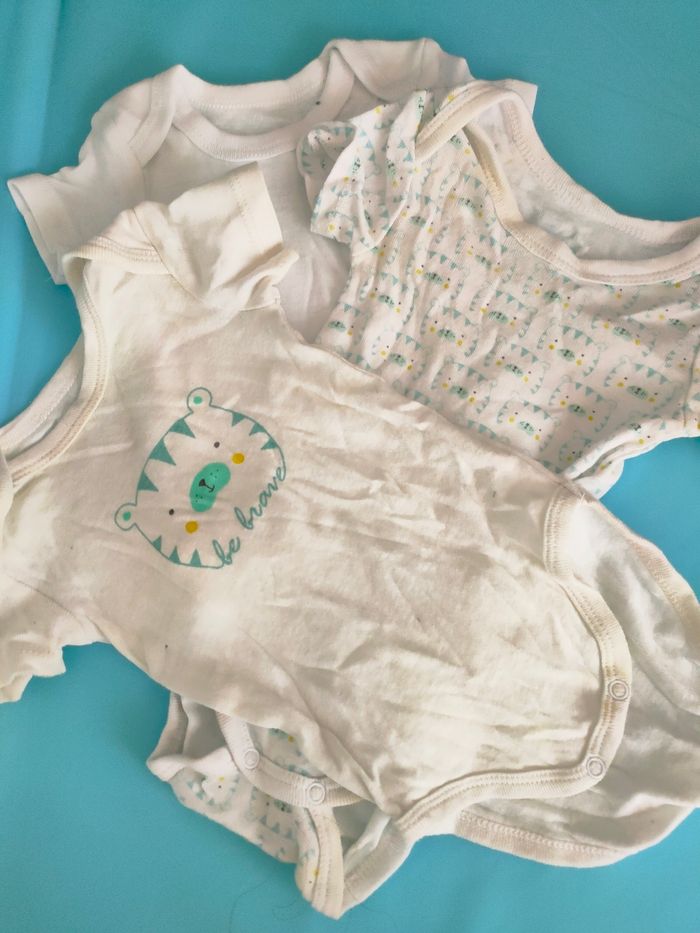 Lot bodies manches longues et courtes garçon ou fille - photo numéro 6