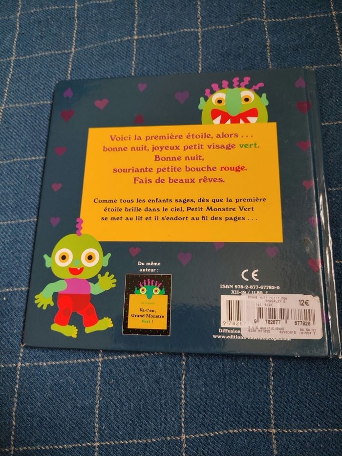 Bonne nuit petit monstre vert - photo numéro 2