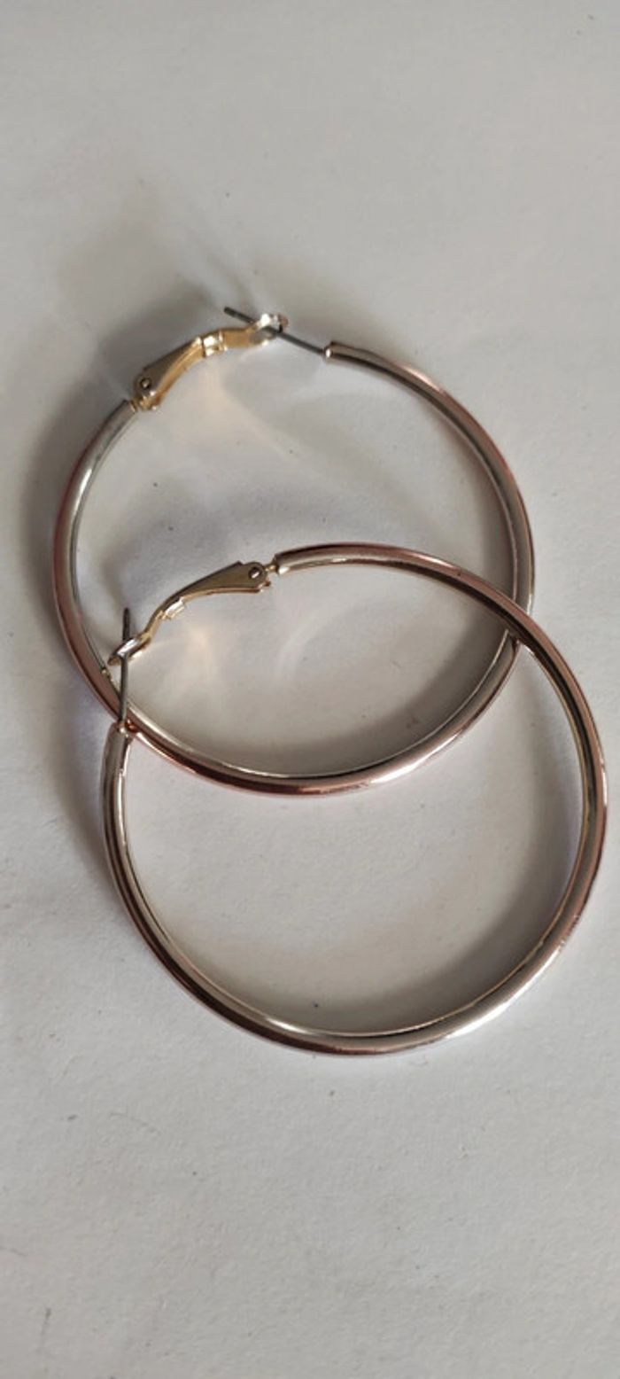 Créoles diamètre 5 cm - photo numéro 2