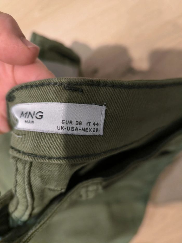Pantalon jeans slim homme taille 38 Mango - photo numéro 3