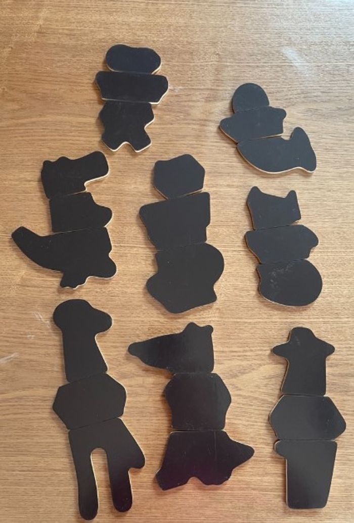 Coffret puzzle bois magnétique animaux Neuf - photo numéro 4