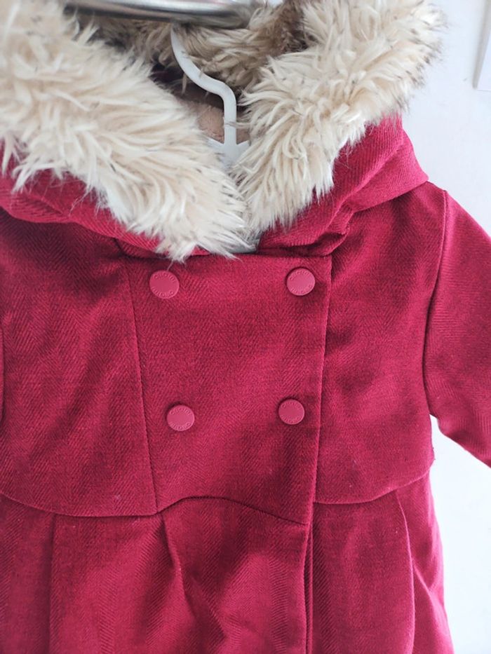 Manteau Obaïbi Bordeaux - photo numéro 2