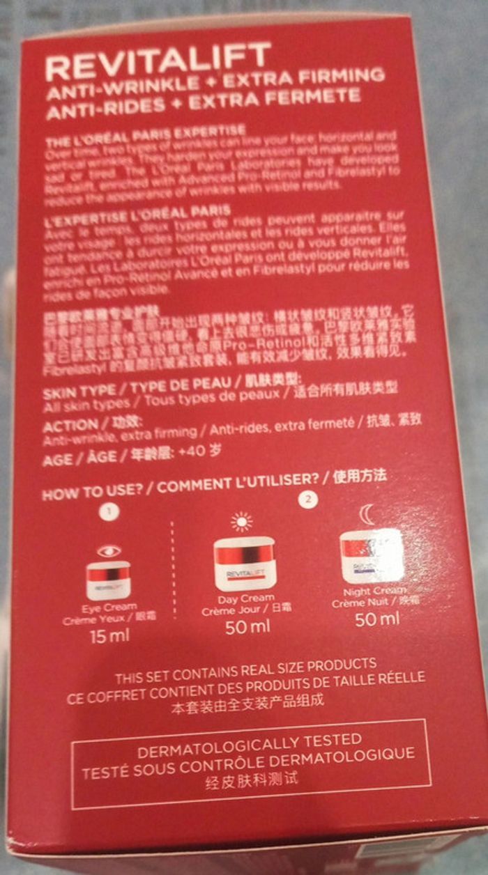 Routine revitalift l'Oréal - photo numéro 2