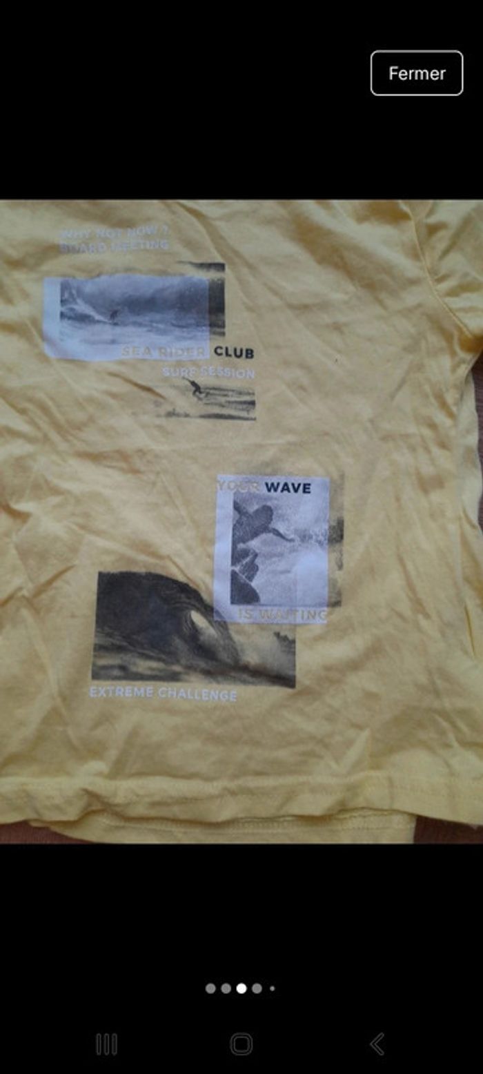 T.shirts x2 Steeds / Kiabi 4 ans - photo numéro 3