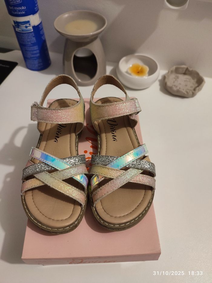 Sandales paillettes - photo numéro 2