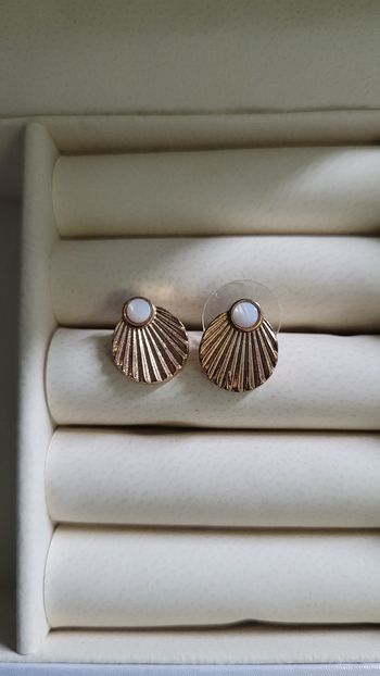 Boucles d oreilles coquillages