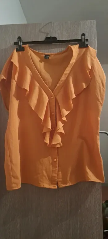 Blouse moutarde Shein - Taille L