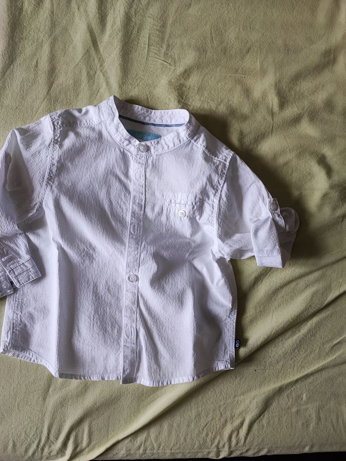 Chemise blanche bébé - photo numéro 3