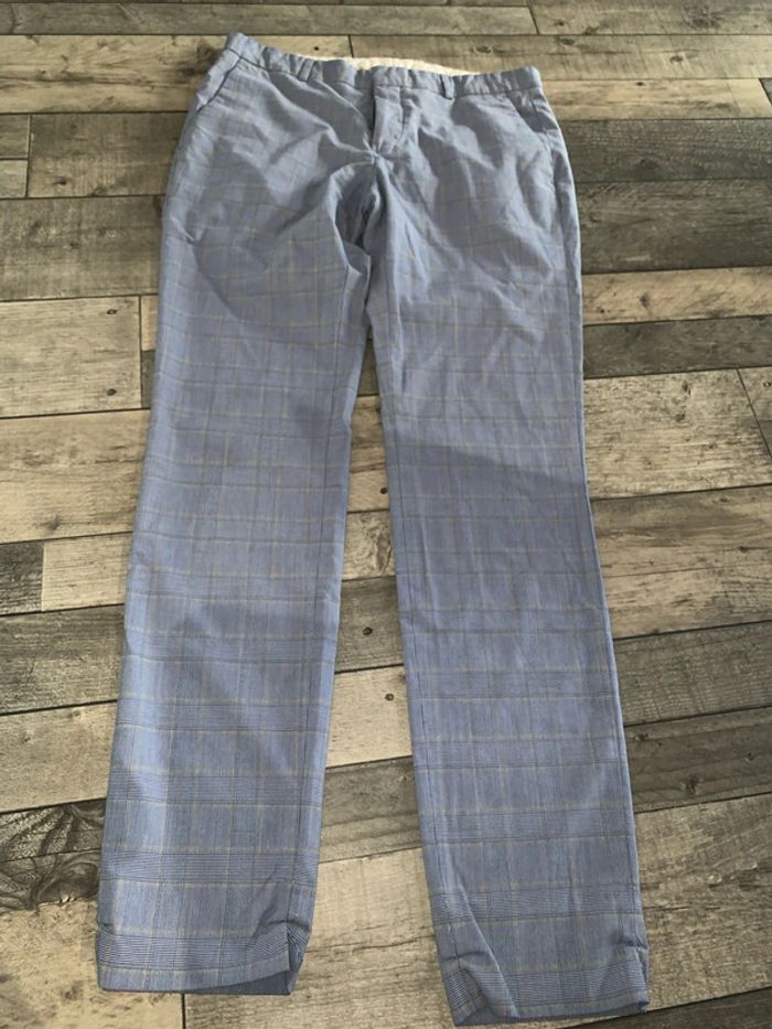 Pantalon tailleur fermeture à changer