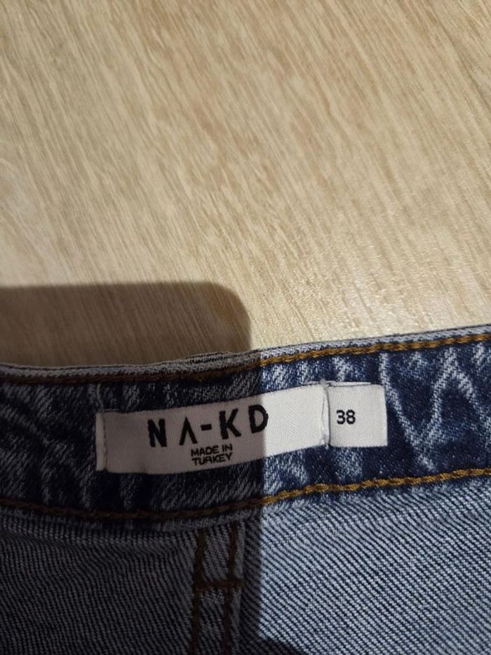 Jeans Na-kd bleu taille M - photo numéro 5