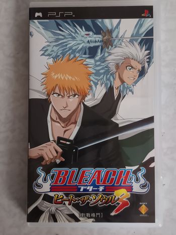 Sony PSP - Bleach Heat the Soul 3 version Japonais avec notices Jap et Anglais