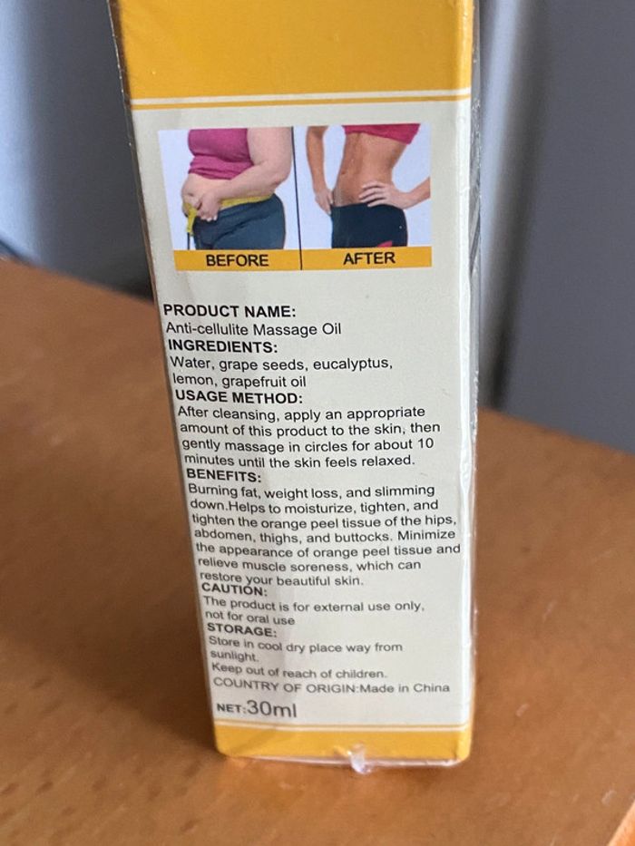 Huile massage anti cellulite - photo numéro 3