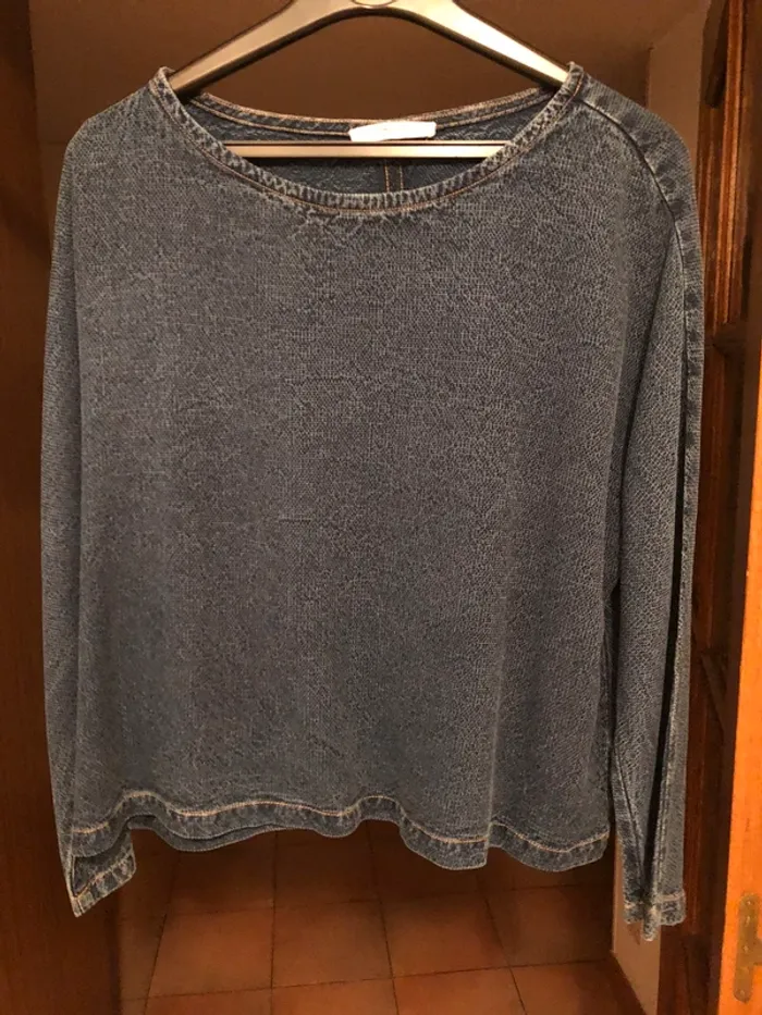 Top en jean Mango en taille L
