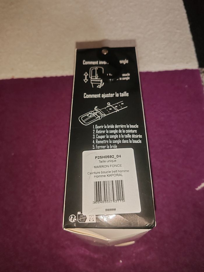 Ceinture kaporal pour homme. - photo numéro 3