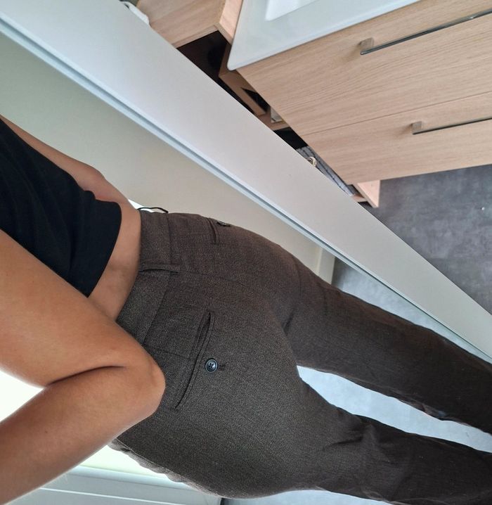 Pantalon tailleur laine - photo numéro 4