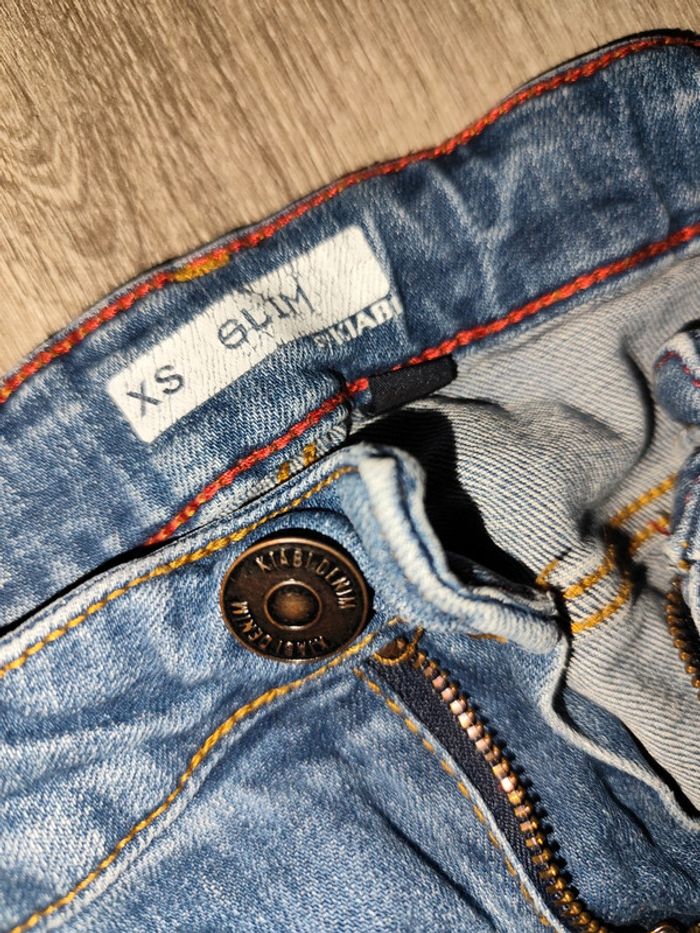 2 jeans XS slim kiabi - photo numéro 3