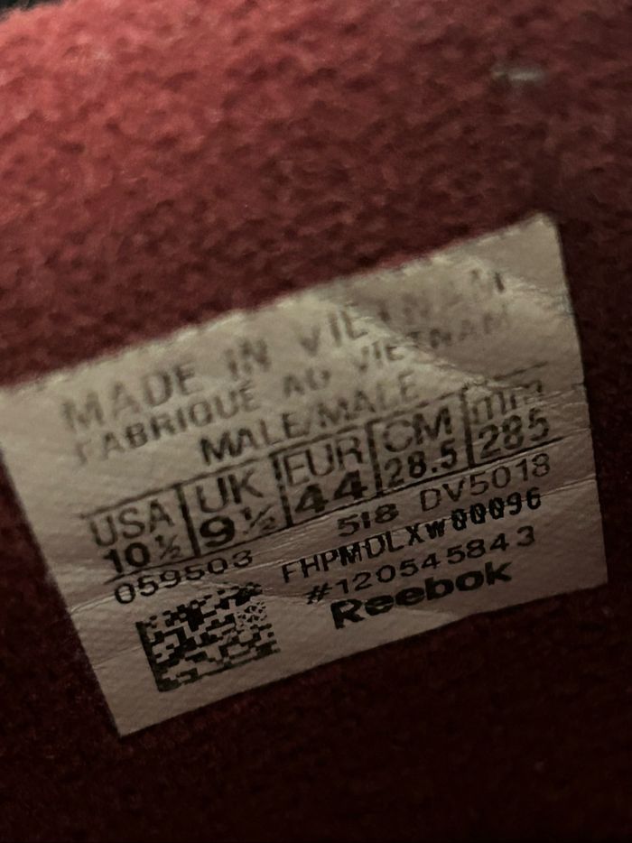 Reebok rouge - photo numéro 2