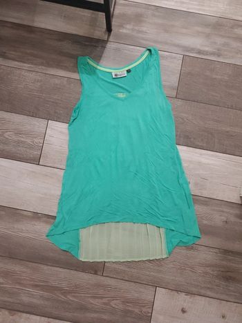 Débardeur bi-matière - Kiabi - taille S