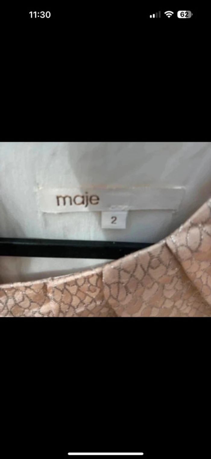 Robe Maje Taille 2 – Élégance et Modernité - photo numéro 6