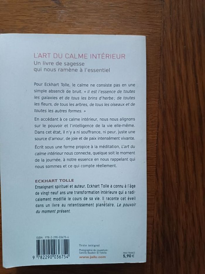 L'art du calme intérieur. - photo numéro 2
